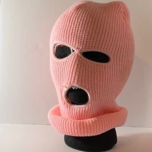 Pink Ski Mask
